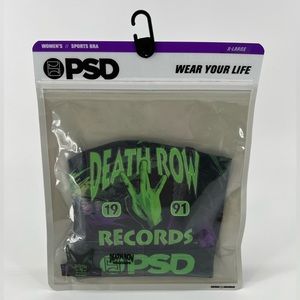 PSD Sports bra Death Row smoke city Sz XL